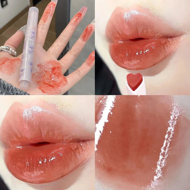 Gege Bear Flower Language Honey Heart Lipstick Love Shiny Qme GX1030-03