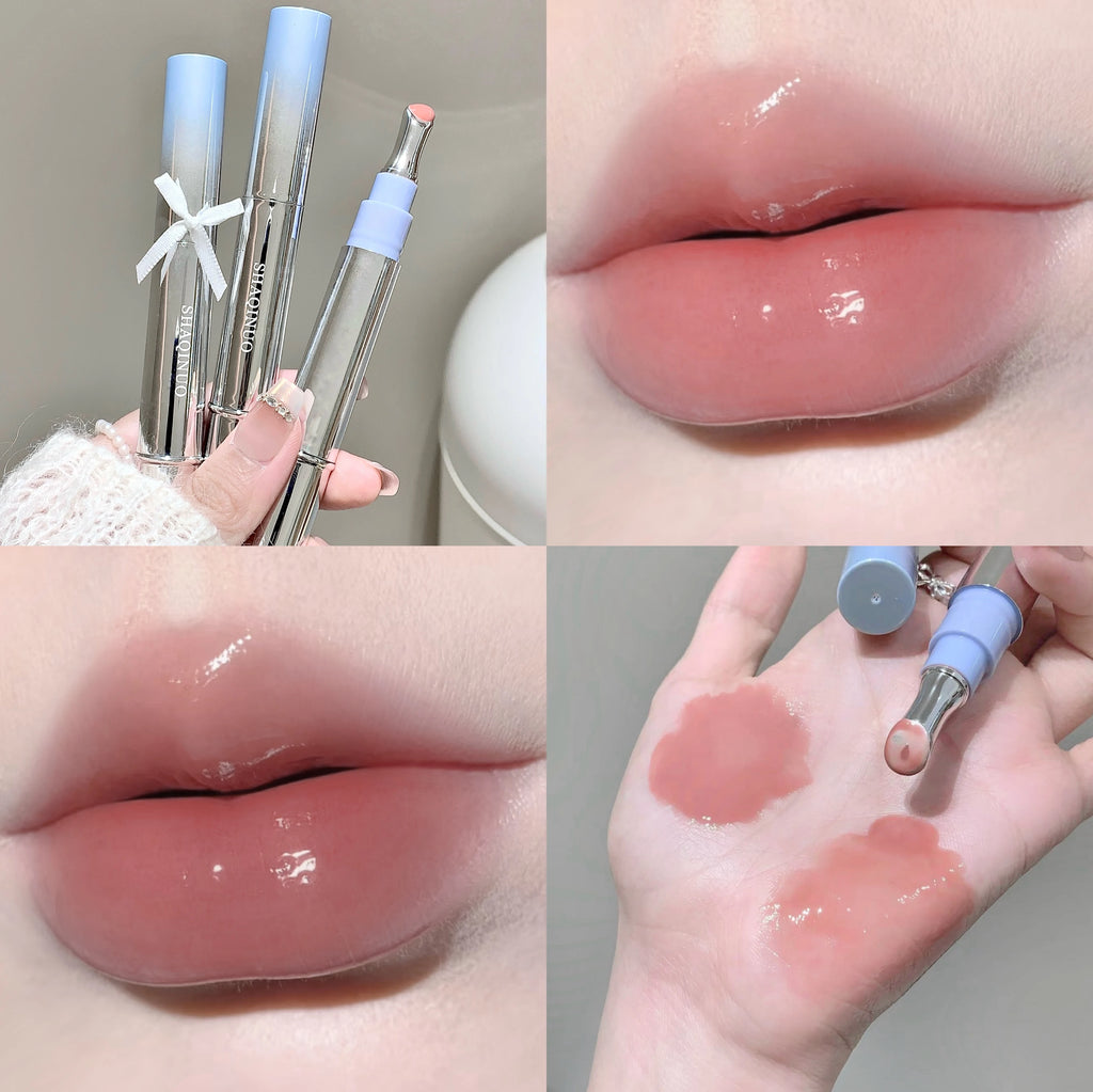 SHAQINUO Lip Gloss Moisturizing Mirror Long-lasting Lipstick Qme S9051-1