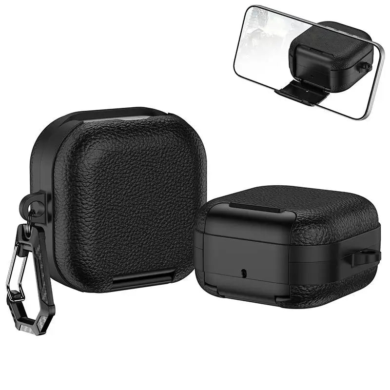 Lychee Pattern Case GalaxyBuds4 4pro Headphones Full Body Protection Qme A1