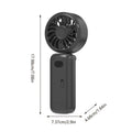 Clip On Fan Rechargeable Handheld Personal Mini Personal Fan Portable Cooling For Home Bedroom Office Desk Table Stroller Travel Qme China Mainland A