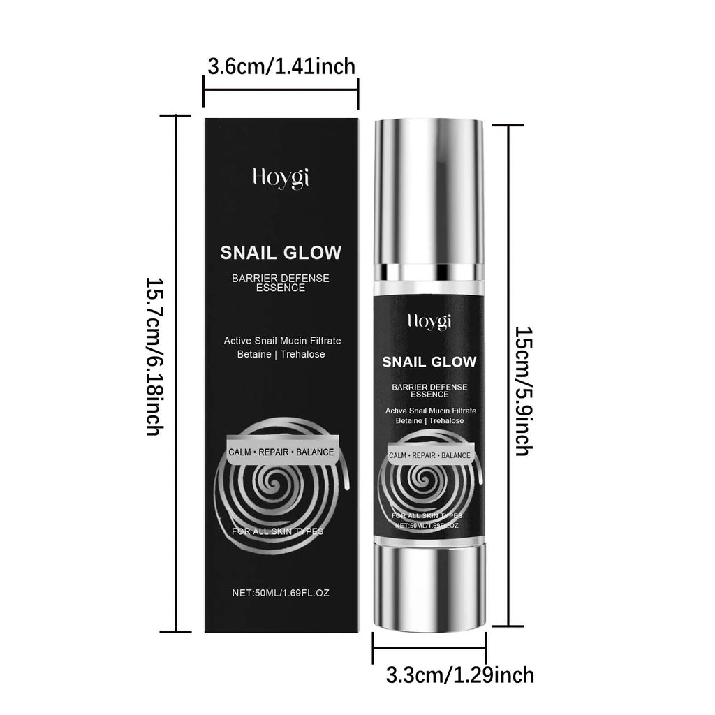 Snail Mucin Skincare Set Collagen Snail Face Cream & Hydrating Essence Firming Pore-Tightening Soothing Improves Skin Texture Qme Essence