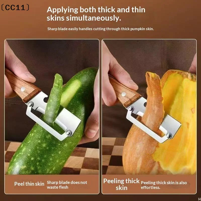 Multi-functional Vegetable Peeler Kitchen Ultra- Stainless Steel Qme