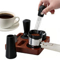 Tamper Kit 7 Pieces Universal Tamping Station Distribution Tool Coffee Distributor Accessories Kit For Home Kitchen Studio Bar Qme 51mm China Mainland