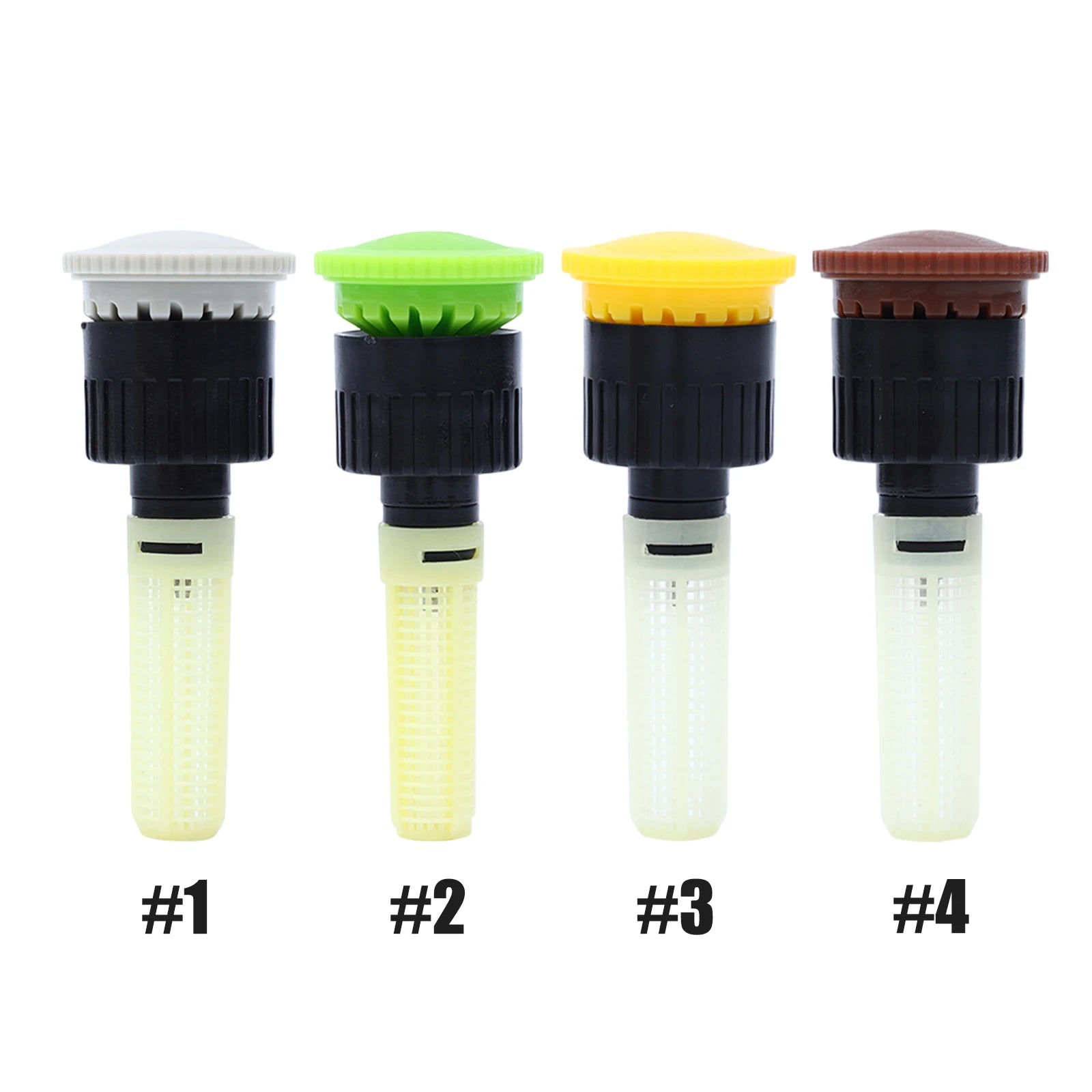 Retractable Ray Jet Nozzle Sprinkler Leak Proof Irrigation Rotary Buried Sprinkler for Garden Lawn Turf Irrigating Qme