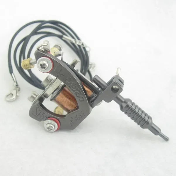 Men Charm Tattoo Machine Stainless Steel Jewelry Necklaces With Pendant Male Women Punk Hip Hop Accessories Gifts Wholesale Qme MTM06-BK