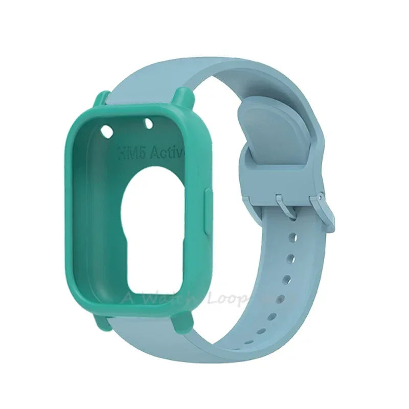 Silicone Case Strap Redmi Watch 5 Lite Active Repacement Bracelet