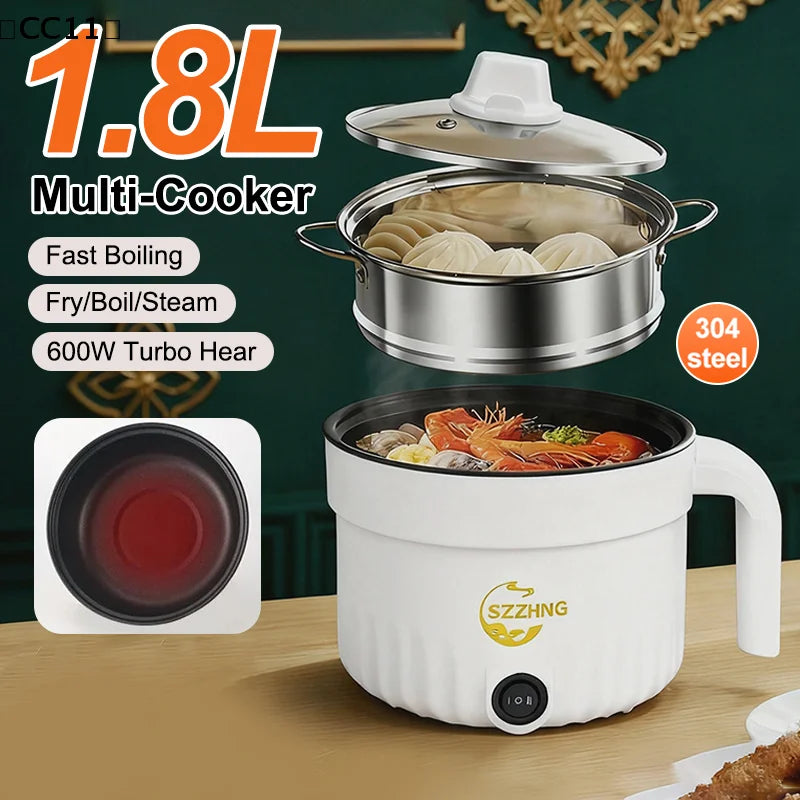 Mini Rice Cooker Steamer Small Non Stick Pot Multil Lutuan Ng Kanin Qme