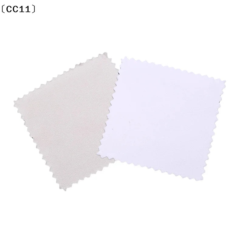 Silver Polishing Cloth Cleaner Jewelry Cleaning Anti-tarnish ToolCC11 Qme