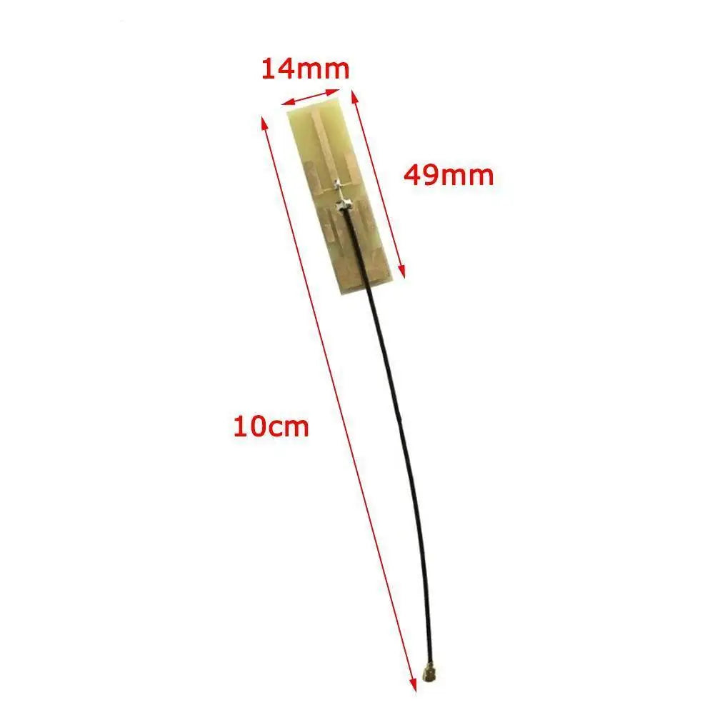 Mini Pcie Wifi Internal Antenna Universal Laptop Wifi Bluetooth Yellow Film Antenna For Wireless Network Card WiFi Router Qme