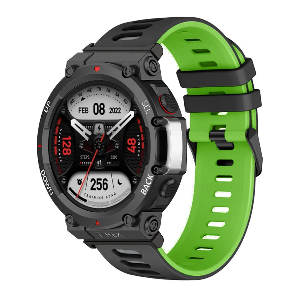 Soft Silicone Strap For Huami Amazfit T-Rex 3 Smart Watch Band Sports Bracelet For Xiaomi Amazfit T-Rex/T-Rex2 Correa Wristband Qme BGr Amazfit T-Rex 2Ultra