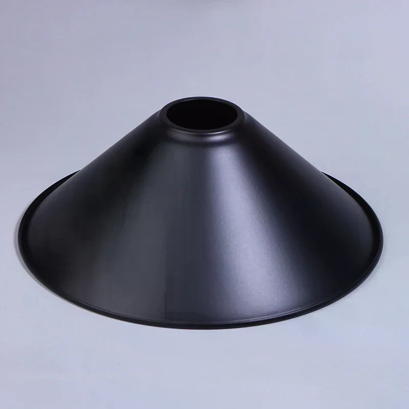 Black Iron Lampshade American Retro Industrial Style Chandelier Wall Lamp Table Lamp Lampshade For Restaurant Clothing Store Qme