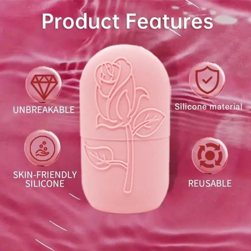 Face Ice Roller Reusable Facial Skincare Tool Eye Puffiness Skin Qme