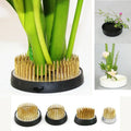 1 X Round Ikebana Holder Flower Base Holder Spiky Frog Fixed Tool Floral Arrange Tool Rubber Base Holder Flower Frog Qme 40mm