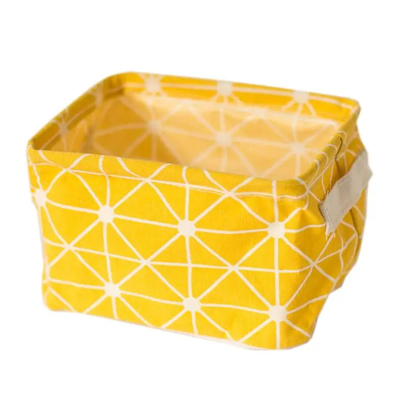 Waterproof Desktop Sundries Basket Storage Box Cosmetic Toy Organizer Qme A4