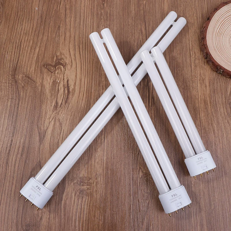 Fluorescent Tube 18W 24W 36W Energy Saving Lamp CFL 4 Pins Twin-tube Qme
