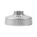 Oil Filter Wrench Socket Remover Tool 79mm 15 Flute Aluminum Oil Filter Wrench Cartridge Car Socket Remover Tool Qme as pic