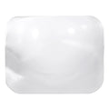 New Auto Car Wide Angle Rear Lens Reversing Parking Window Lens Sticker Wide Angle Rear Lens Wide Angle Window Lens Qme WHITE