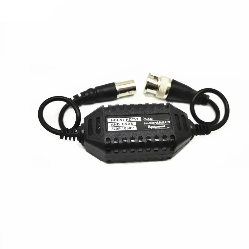 1PCS Passive Video Coaxial Anti-interference Filter Amplifier Surveillance Camera Ground Loop Transmission Isolator Qme