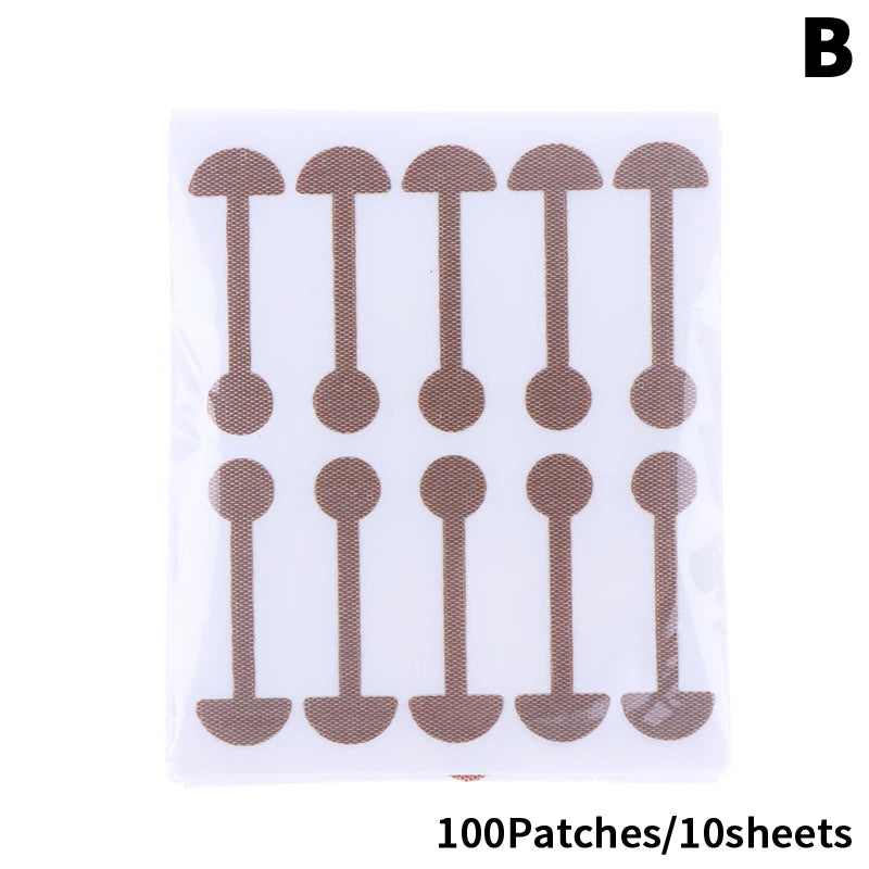 Nose Wing Reduction Stickers Invisible Nasal Strips Non-surgical Qme B 100Patches
