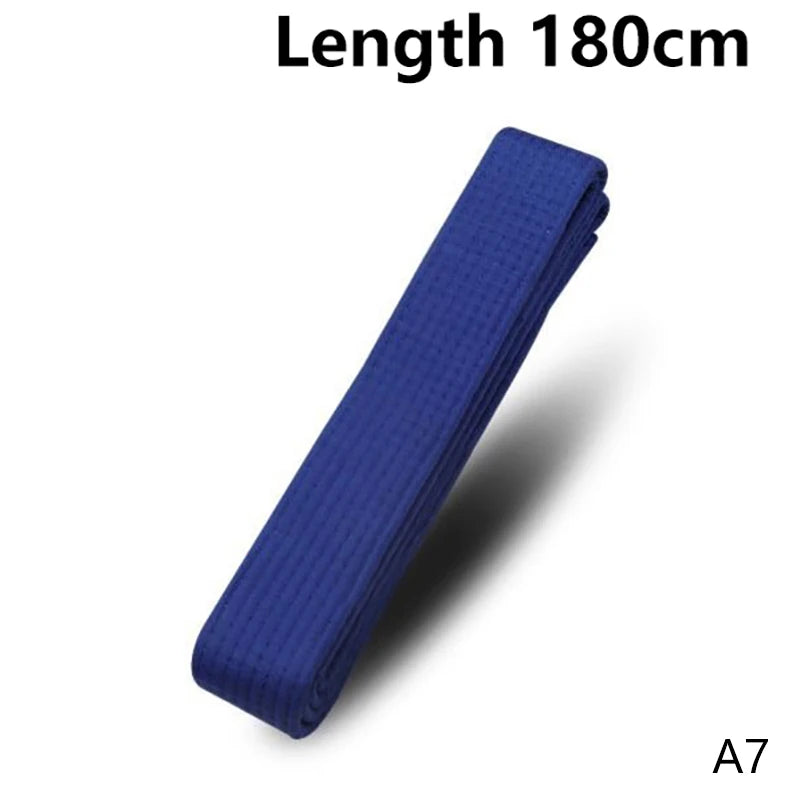 Taekwondo Colored Ranking Belts Cotton Martial Arts Judo Karate TKD Qme A7