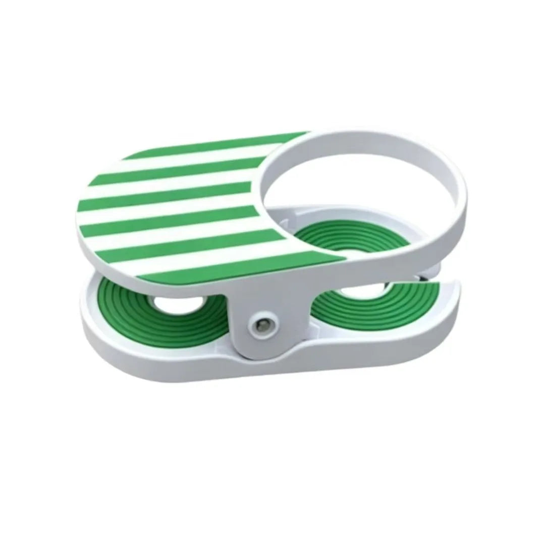 Newmainstays Sweet Clip-on Drink Holder Universal Fit Desk Camping Qme light green