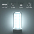 10Pcs G9 LED Bulb 5W 220V G9 LED Lamp SMD2835 G9 LED Corn Light Warm/Cold White Spotlight Replace 30W 50W 80W Halogen Light Qme black 10Pcs