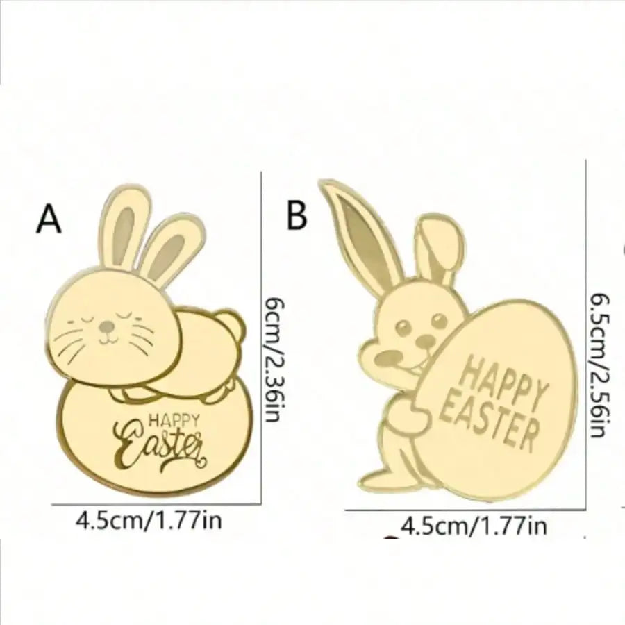 1PCBunny Easter Egg Happy Cupcake Topper Decor Party DIY Cake Dessert Qme