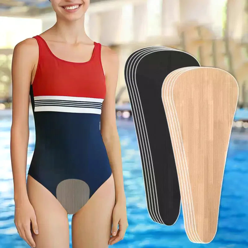 Waterproof Adhesive Body Patch Women Private Area Swimming Film Guard Qme