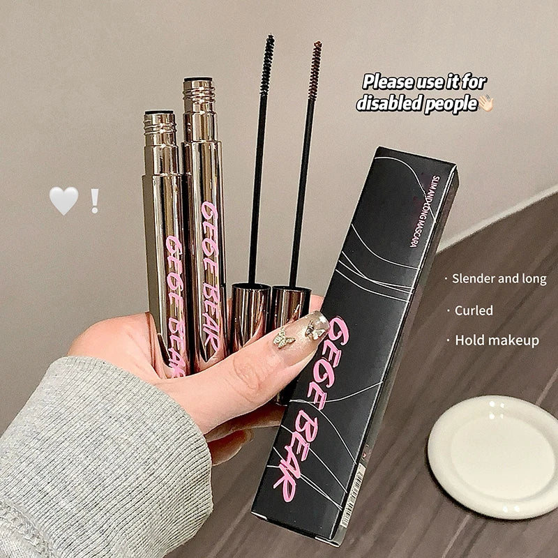 Gege Bear Long Curling Mascara Natural Waterproof Long-lasting Qme