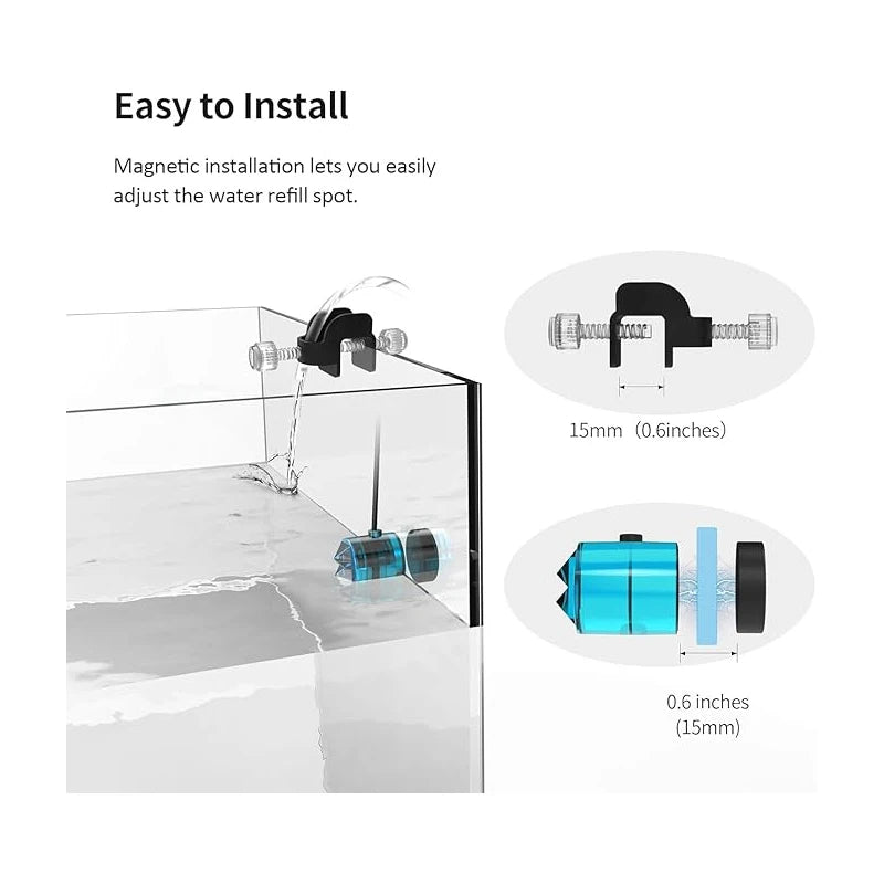 Fzone Aquarium ATO380 Auto Top Off Refilling System Fish Tanks Automatic Micro Water Pump Accessories Equipment 12v Goods Qme
