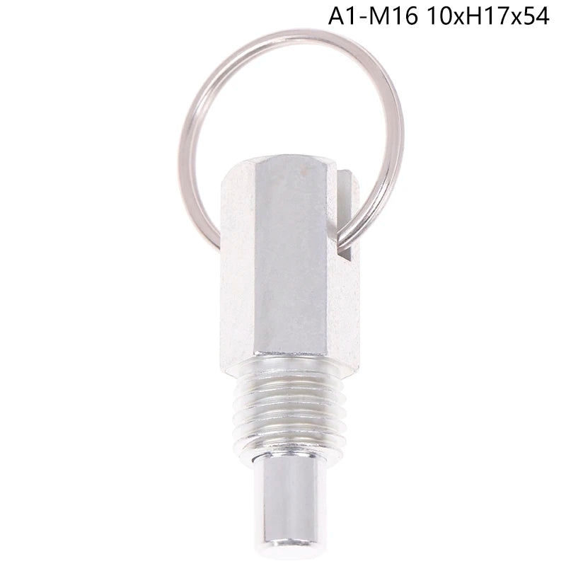 1pcSpring Pull Buckle Positioning Bolt Limit Pin Lift Ring Stage Qme M16