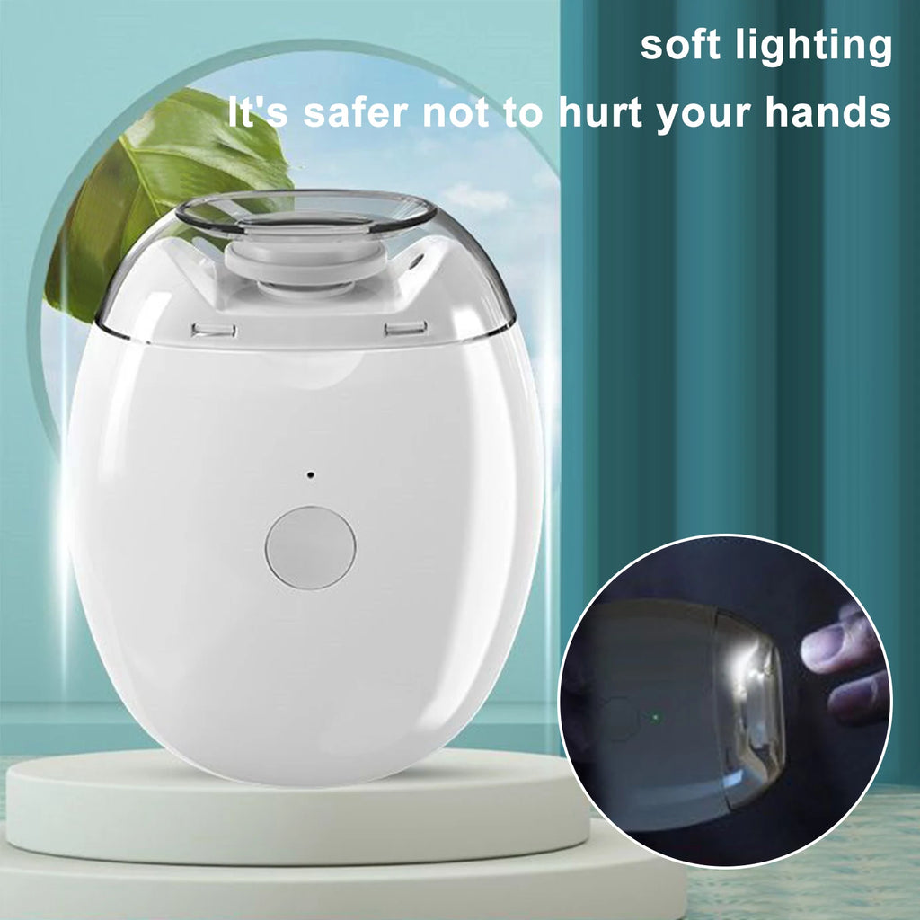 Automatic Electric Nail Clipper,USB Rechargeable Nail Grinder & Polisher for Baby Adults, Fast Blade Trimmer Tool Manicure Qme
