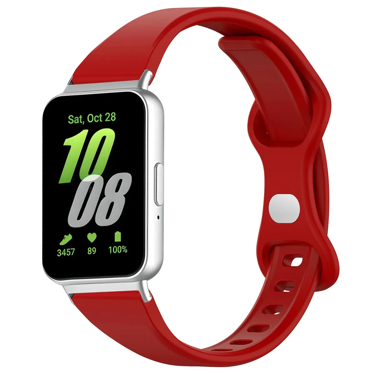Strap for Galaxy Fit 3 Watch Strap Samsung Girls Adapter Woman Accessories Strap Band Bracelet Silicone Women Bracelet Qme R for Galaxy Fit 3