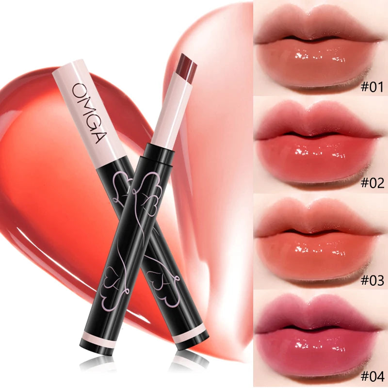 Solid Lip Gloss Long Lasting Non Stick Cup Long-lasting Lipstick Qme