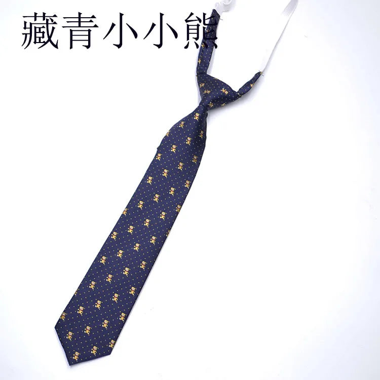 6- Tie Kid Children Cartoon Cotton Linen Creativity Fun Gifts Men Qme 13 China Mainland