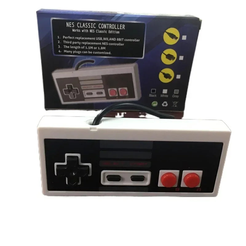 Wired USB Joystick for PC Computer for Nes USB PC Gamepad Gaming for Nes Game USB Controller Game Joypad Qme