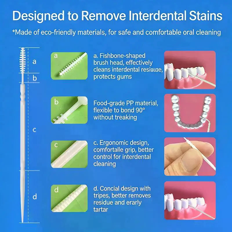 High-end Disposable Toothpick Brush Ultra-fine Family Teeth Cleaning Qme