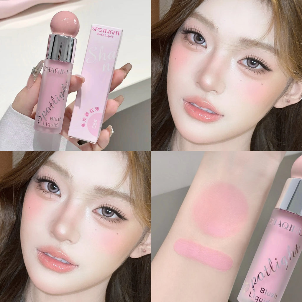 SHAQINUO Light Blush Liquid Moisturizing Mirror Vitality Whitening Qme S9095-6