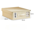 Creative Bed Sheet Storage Box Clothing Fabric Organizer Wardrobe Qme E