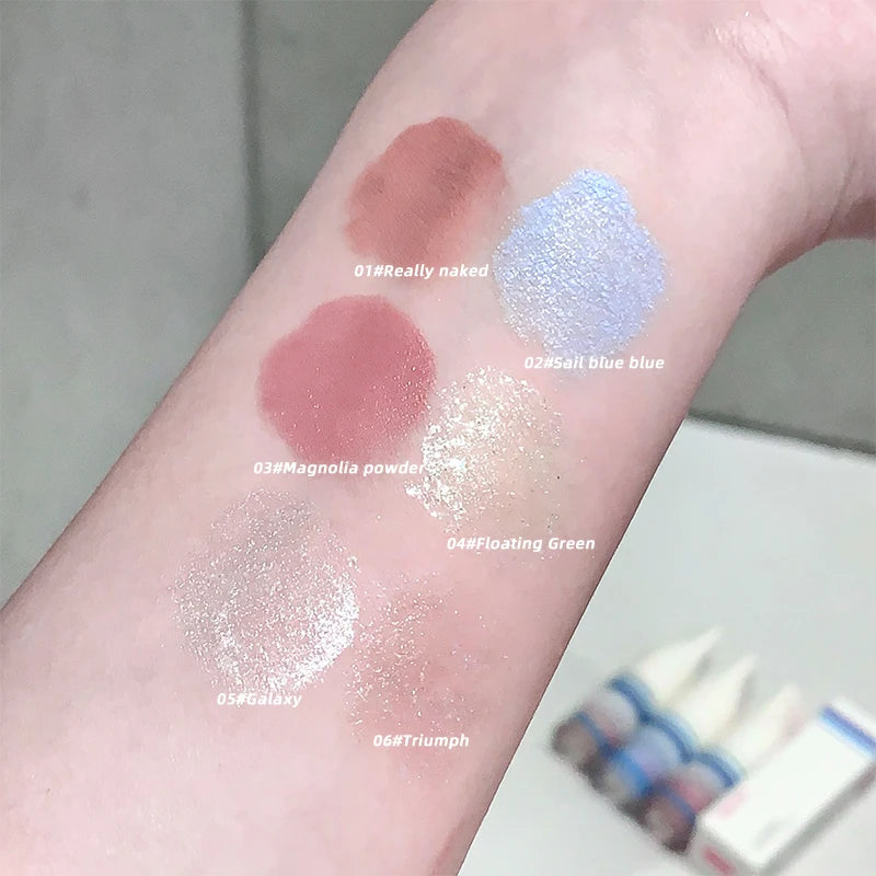 Gege Bear Sparkling Diamond Liquid Eyeshadow Versatile Highlighter No Qme