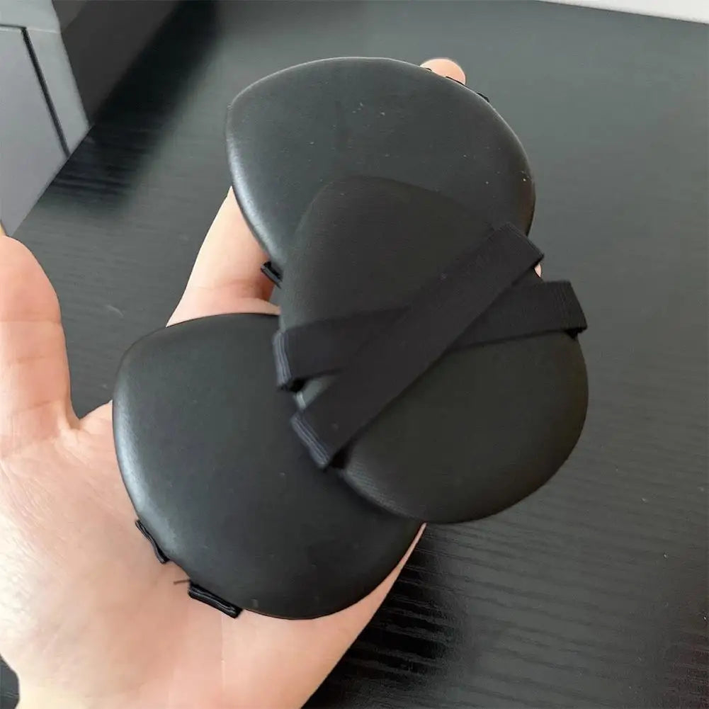 1 Black Makeup Sponge Foundation Concealer Dry Wet Dual-use Powder Qme