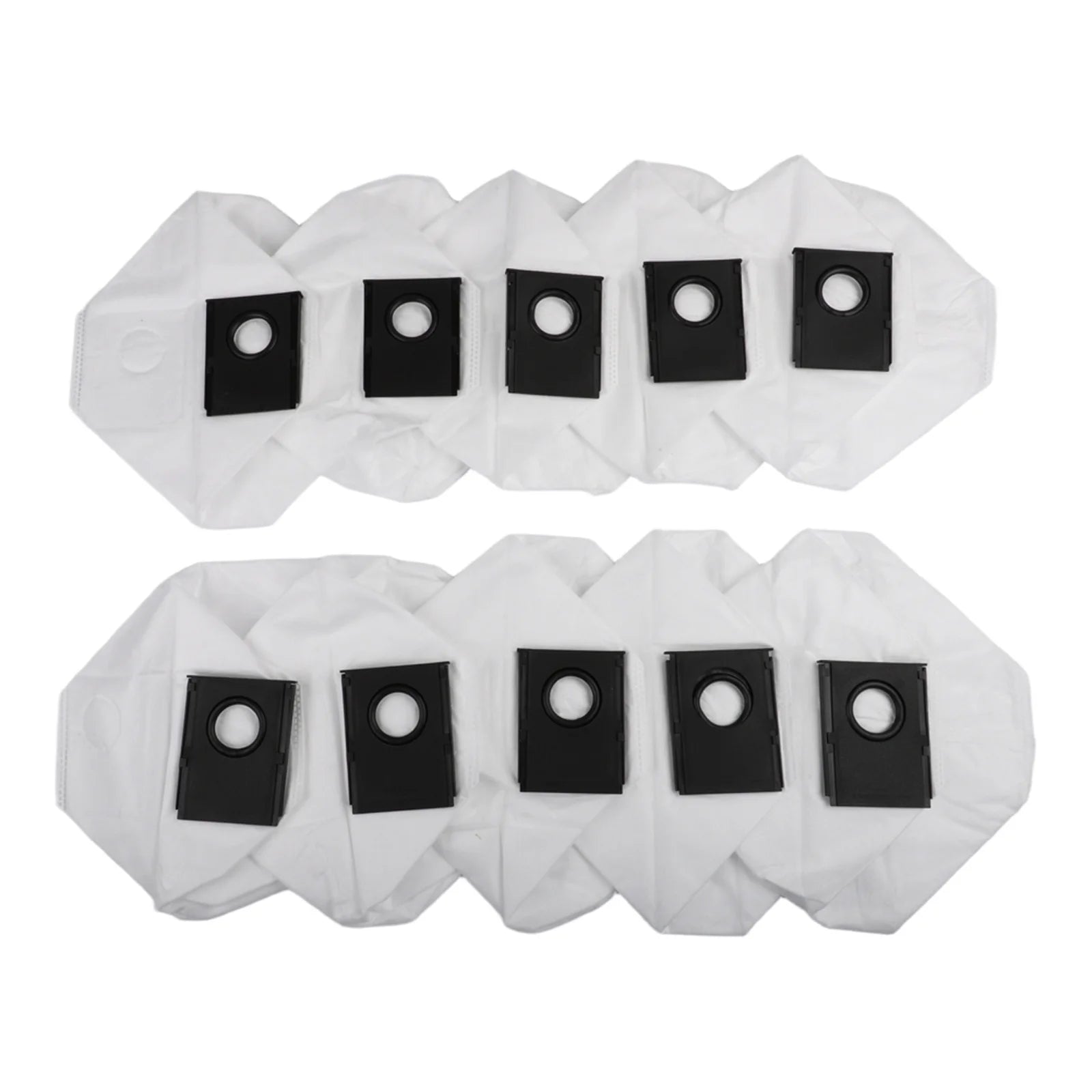 4/10 Pcs Replacement Dust Bags Compatible With For Eureka J15 For Evo Ultra Self-Emptying Robot Vacuum 3.5L Auto-Empty Bag Qme 10 PACK