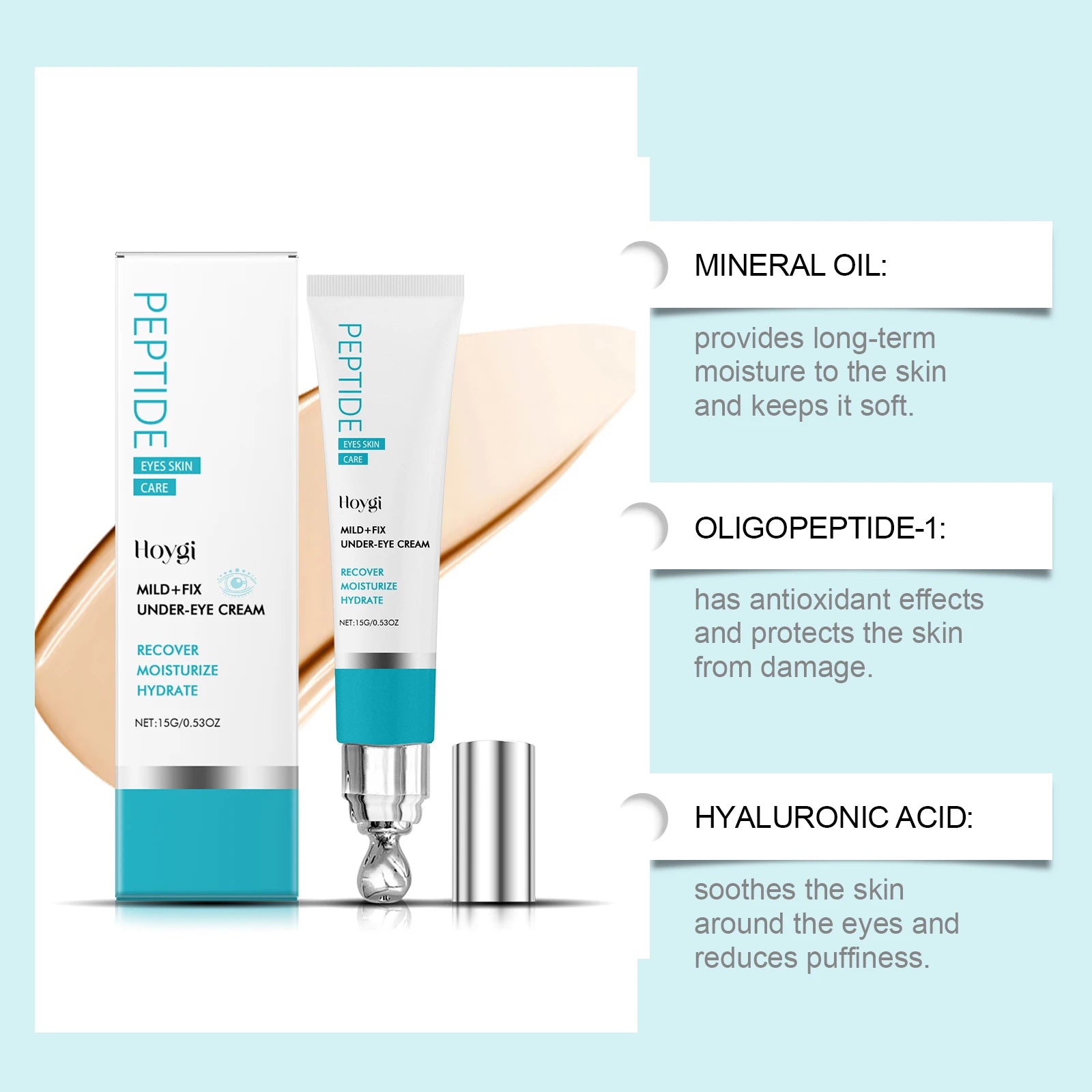 Firming Eye Cream Series Retinol & Bee Venom Peptide For Wrinkles Dark Circles Puffiness Firming Moisturizing Anti-Aging Eyecare Qme