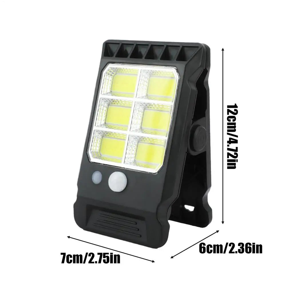 Clip Solar Lights Outdoor Smart Sensor 3 Modes Lamp Deck Yard Camping Qme China Mainland A