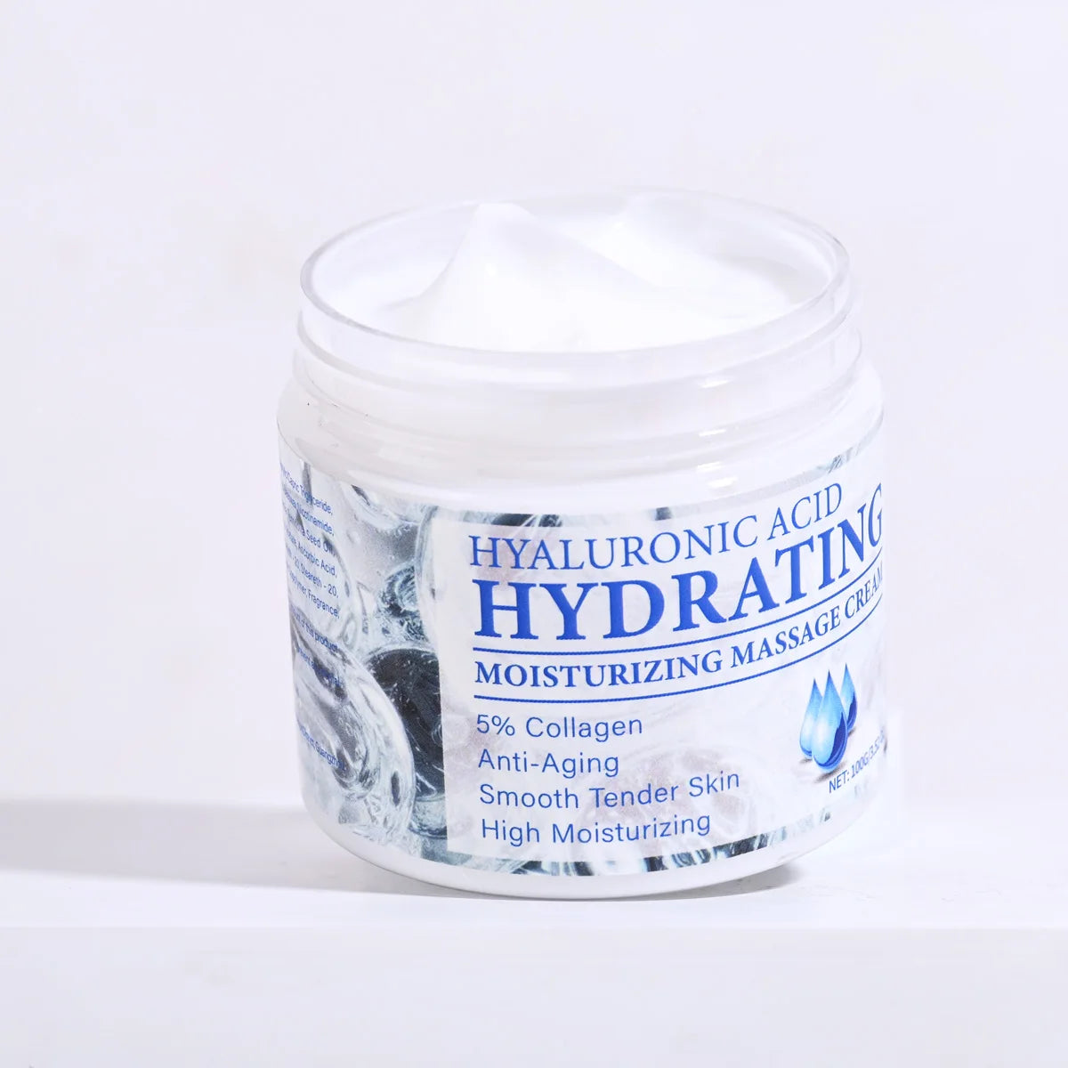 Hyaluronic Moisturizing Massage Cream Customized Collagen Deep Qme