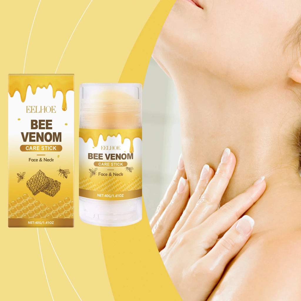 Bee-Venom Neck Care Stick Contains Collagen Lift & Tighten Skin Lighten Neck Lines Double Chin Moisturizing Beauty Neck Cream Qme Default Title