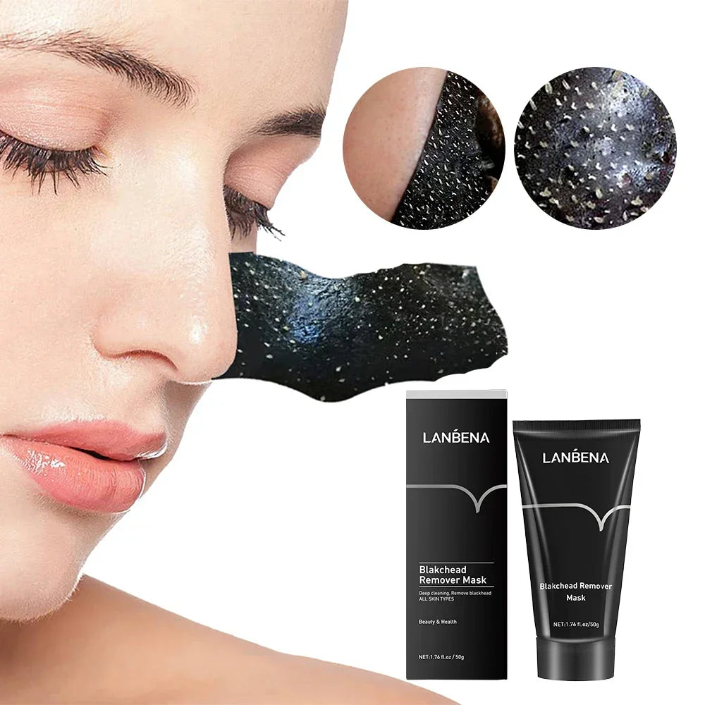 LANBENA Deep Cleaning Blackhead Remover Mask Remove Black Head Acne Qme