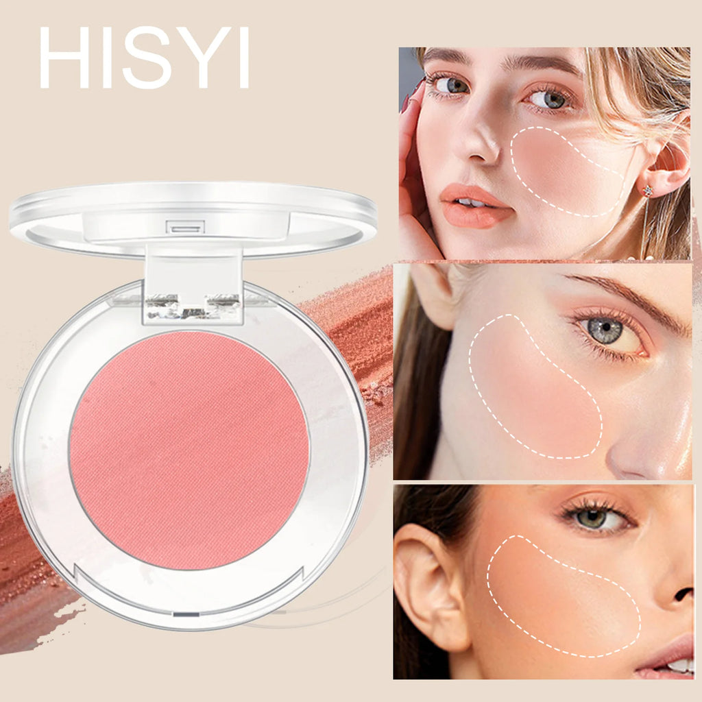 HISYI Monochrome Blush Whitening Matte Cosmetics Vitality Girl Nude Qme