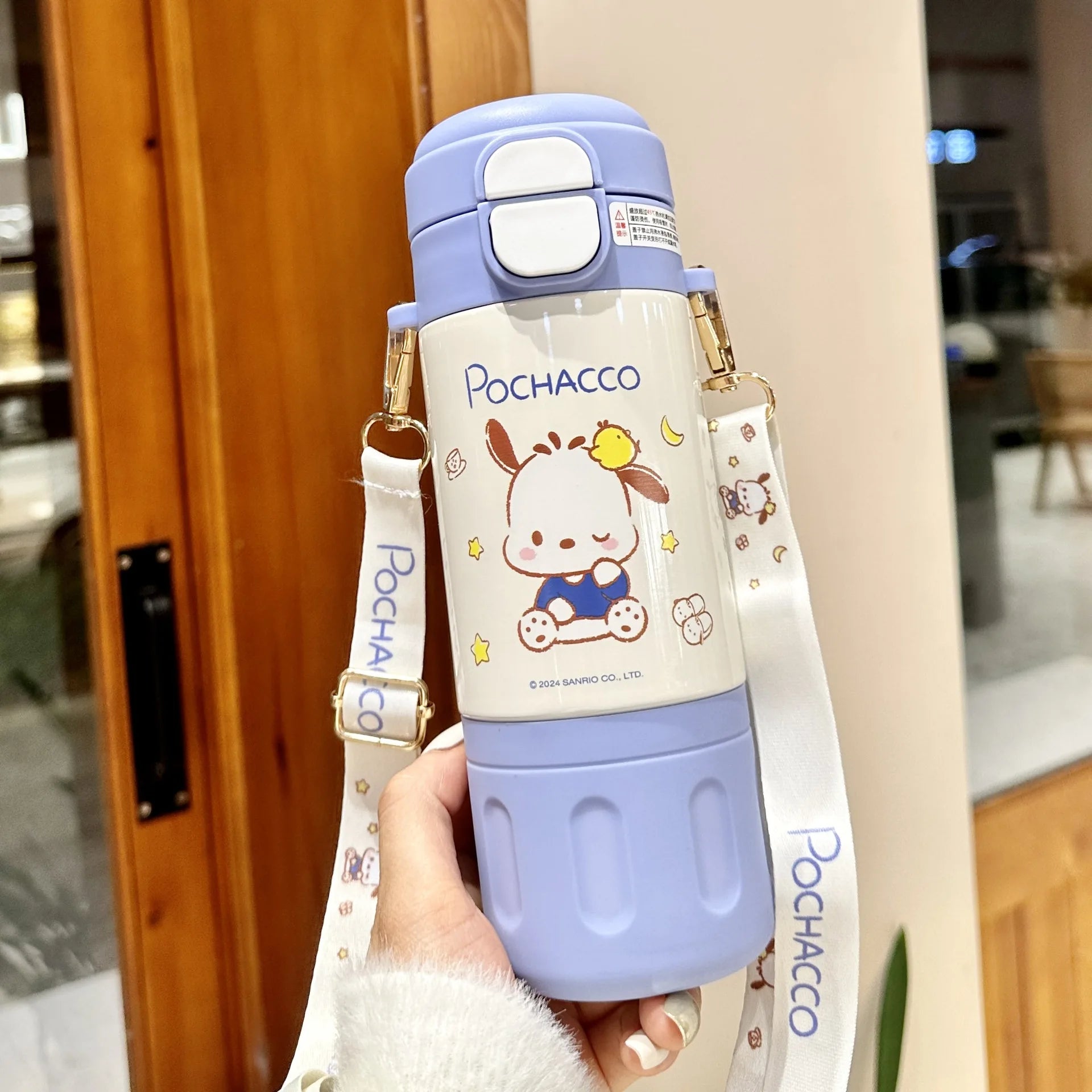 Kuromi Large-Capacity Insulated Cup Stylish New Model Insulated Straw Water Cup Student Water Bottle Qme 9
