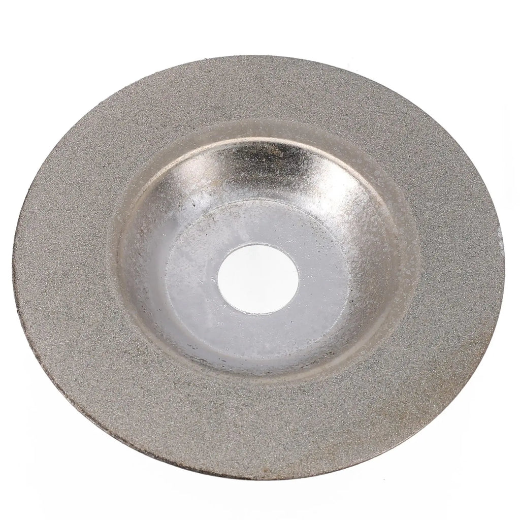 4 Inch 60 Grit Diamond Abrasive Disc Cutting Disc Wheel Diamond Abrasive Disc Grinder Blade Rotary Grinding Tool Hole 16mm Qme